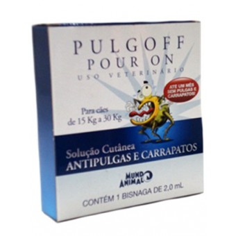 Pulg Off Pour On Cães - 15 a 30 kg